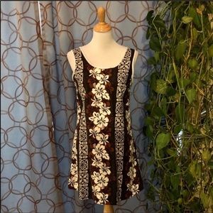 Howen Ent. Kahuku Hawaiian Shift Dress Size XL EUC